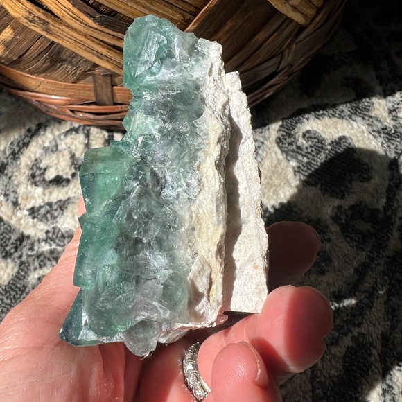 Green fluorite cluster (b) | crystal - Picture 3 of 11